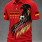 Men's German Football Fan Printed Casual T-Shirt