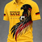 Men's German Football Fan Printed Casual T-Shirt