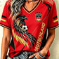 Women'S Germany Football Fan Short Sleeve T-Shirt