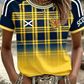 Women's UK Football Lover Scotland Printed round neck short sleeve T-shirt