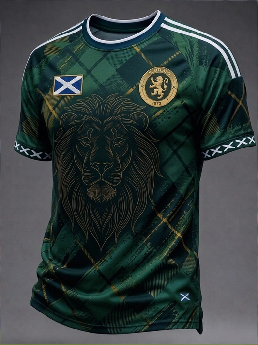 Men's  Scotland Printed short sleeve t-shirt