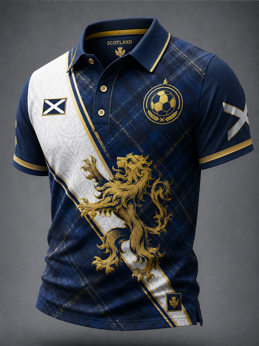 Men's Scotland Peinted polo shirt