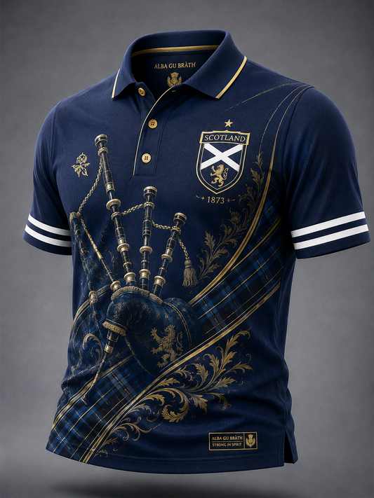 Men's Scotland Peinted polo shirt