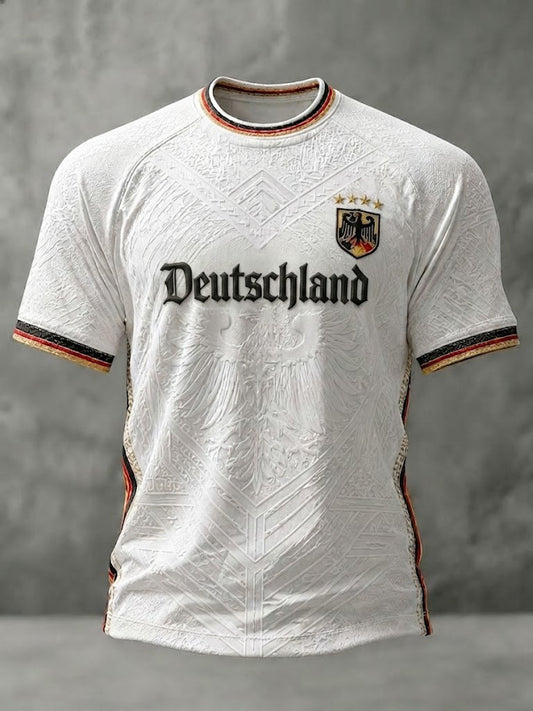 Men's Germany Football Printed T-shirt