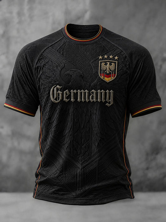 Men's Germany Football Printed T-shirt